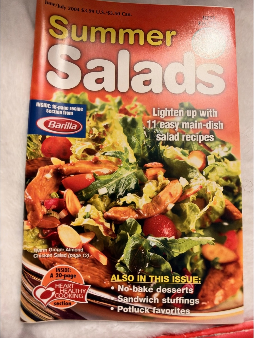 Summer Salads Magazine June/July 2004 Issue